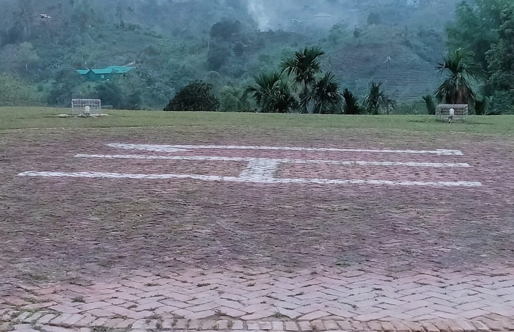 Helipad of Rangamati